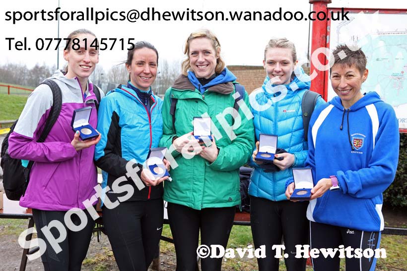 Senior womens Northern 6 Stage Road Relay, Sunderland. Photo: David T. Hewitson/Sports for All Pics